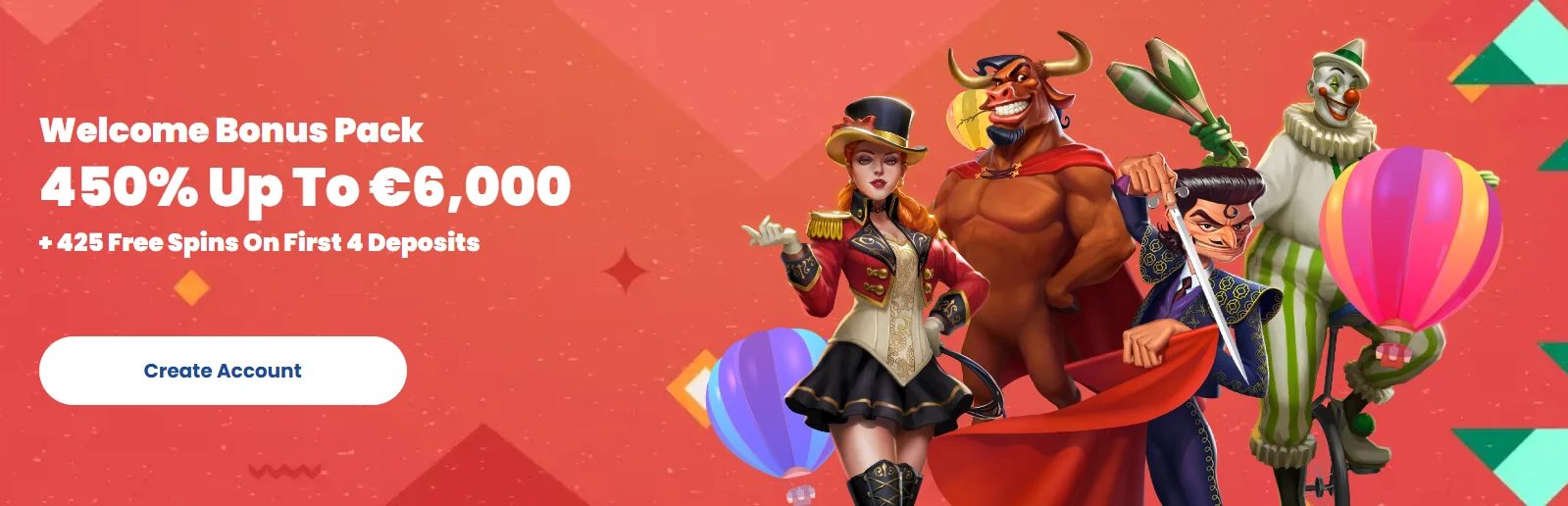Promotional banner for Rollino online casino
